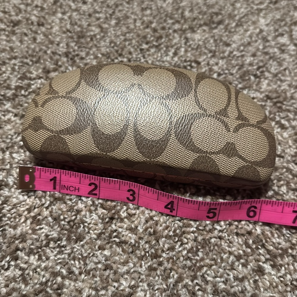 Coach hard-side glasses / sunglasses case - EUC! - Picture 6 of 11